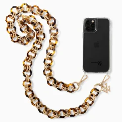 Vanessa Wu Chaine De Telephone Gina Ecaille De Tortue Outlet