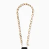 Vanessa Wu Chaine De Telephone Gina Beige Marbre Sale