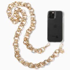 Vanessa Wu Chaine De Telephone Gina Beige Marbre Sale