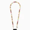 Vanessa Wu Chaine De Telephone Martica Multicolore Best