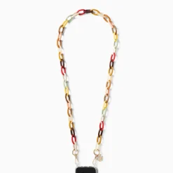 Vanessa Wu Chaine De Telephone Martica Multicolore Best