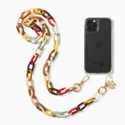 Vanessa Wu Chaine De Telephone Martica Multicolore Best