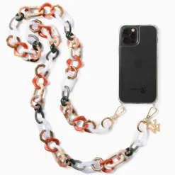 Vanessa Wu Chaine De Telephone Soraya Multicolore Discount