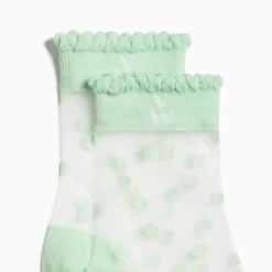 Vanessa Wu Chaussettes A Pois Vertes Prescription Lab X Outlet