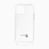 Vanessa Wu Coque Pour Iphone Selena Transparente A Anneaux Discount