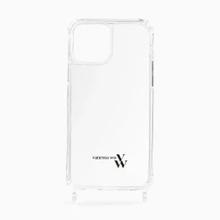 Vanessa Wu Coque Pour Iphone Selena Transparente A Anneaux Discount
