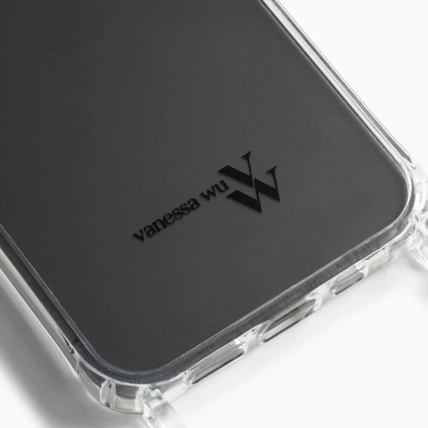 Vanessa Wu Coque Pour Iphone Selena Transparente A Anneaux Discount