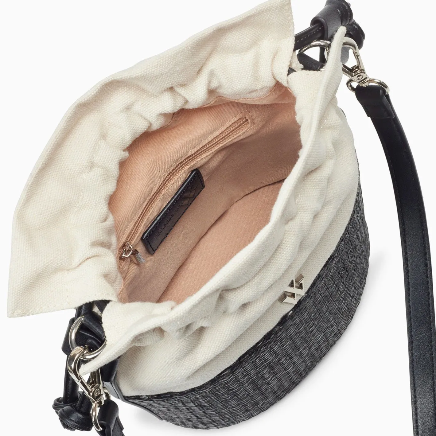 Vanessa Wu Mini Panier Bourse Lilly Noir New