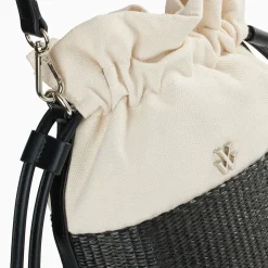 Vanessa Wu Mini Panier Bourse Lilly Noir New