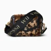Vanessa Wu Mini Sacoche Daniela Leopard En Fausse Fourrure Clearance