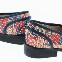 Vanessa Wu Mocassins Barbara Marine A Chaine Mate