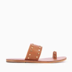 Vanessa Wu Mules Cloutees Laeticia Camel A Passe-Pouce Best
