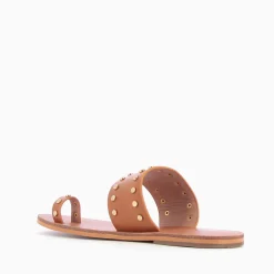 Vanessa Wu Mules Cloutees Laeticia Camel A Passe-Pouce Best