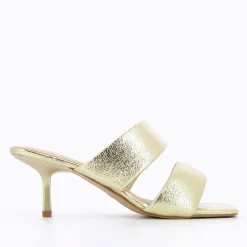 Vanessa Wu Mules Elia Or A Brides Rembourrees Discount