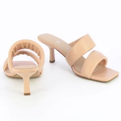 Vanessa Wu Mules Elia Rose Pale A Brides Rembourrees Online