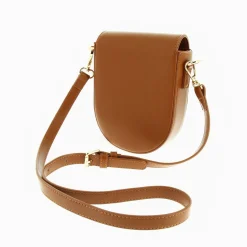 Vanessa Wu Petit Sac Armelle Camel Et Beige A Bandouliere Discount