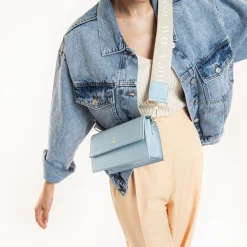 Vanessa Wu Petit Sac Lia Bleu A Rabat Best