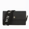 Vanessa Wu Petit Sac Lia Noir A Rabat Clearance