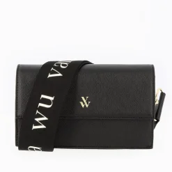 Vanessa Wu Petit Sac Lia Noir A Rabat Clearance