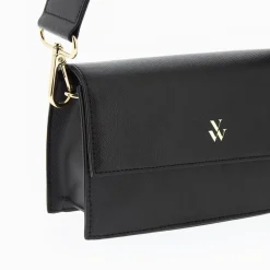 Vanessa Wu Petit Sac Lia Noir A Rabat Clearance