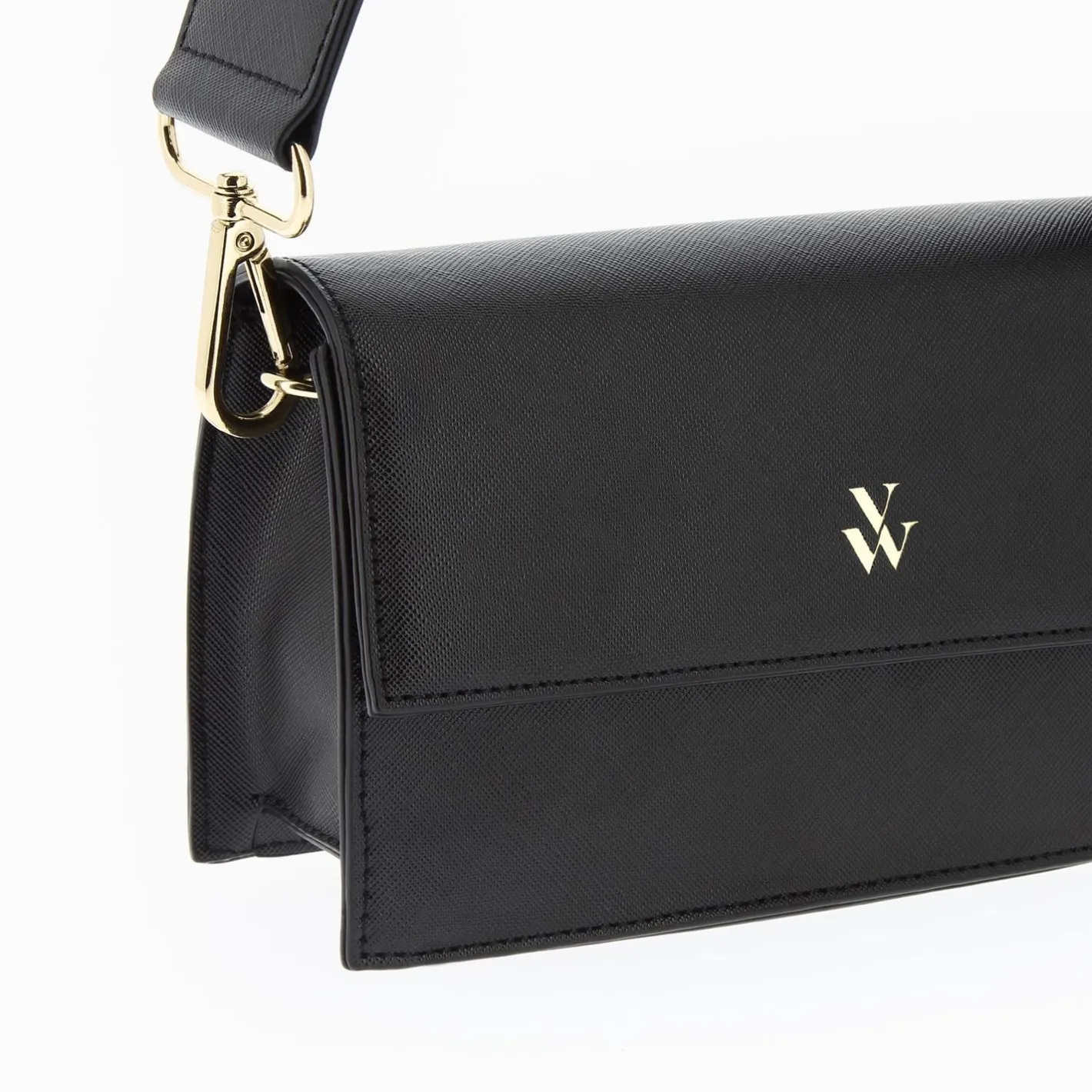 Vanessa Wu Petit Sac Lia Noir A Rabat Clearance