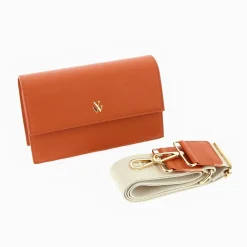 Vanessa Wu Petit Sac Lia Orange A Rabat Hot