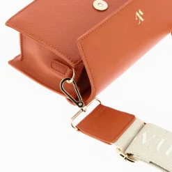 Vanessa Wu Petit Sac Lia Orange A Rabat Hot