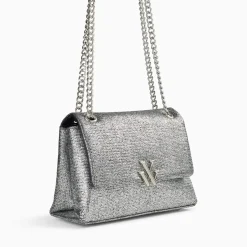 Vanessa Wu Sac A Main Naomi Argent A Chaine Online