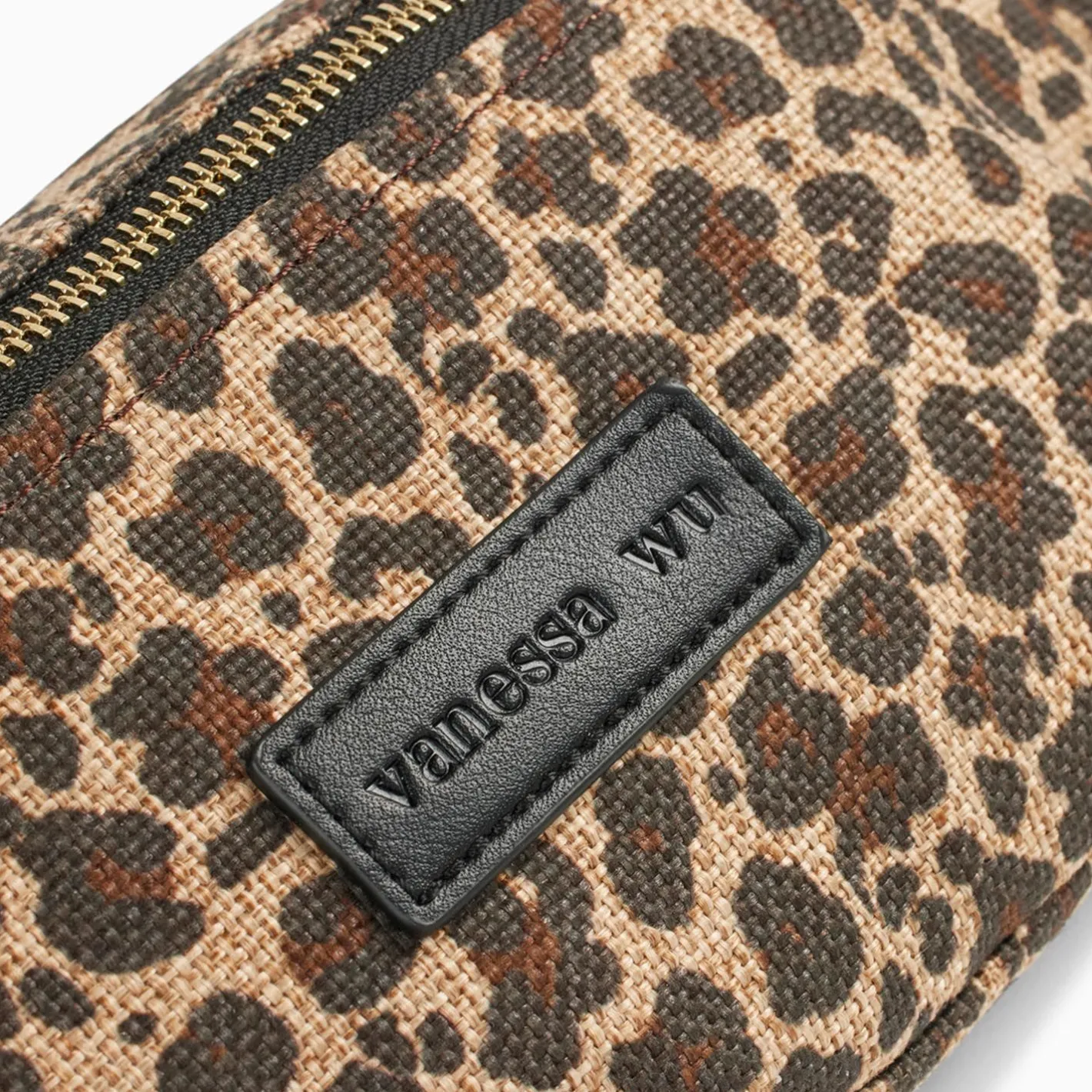 Vanessa Wu Sac Banane Lydie Leopard Best