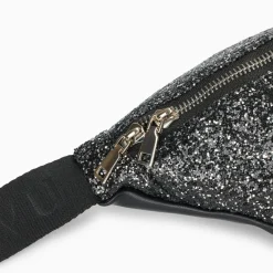 Vanessa Wu Sac Banane Lydie Noir A Paillettes Outlet