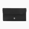 Vanessa Wu Sac Bandouliere Sydney Noir A Rabat Et Strass Best