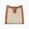 Vanessa Wu Sac Bourse Carmen Camel Discount
