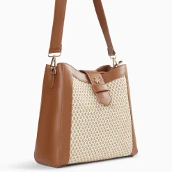 Vanessa Wu Sac Bourse Carmen Camel Discount