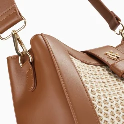 Vanessa Wu Sac Bourse Carmen Camel Discount