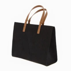 Vanessa Wu Sac Cabas Monogramme Emilia Noir Best