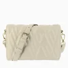 Vanessa Wu Sac Matelasse Noelie Monogrammes Beige Online