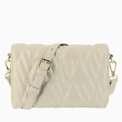 Vanessa Wu Sac Matelasse Noelie Monogrammes Beige Online