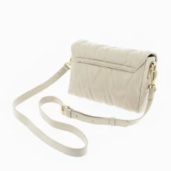 Vanessa Wu Sac Matelasse Noelie Monogrammes Beige Online