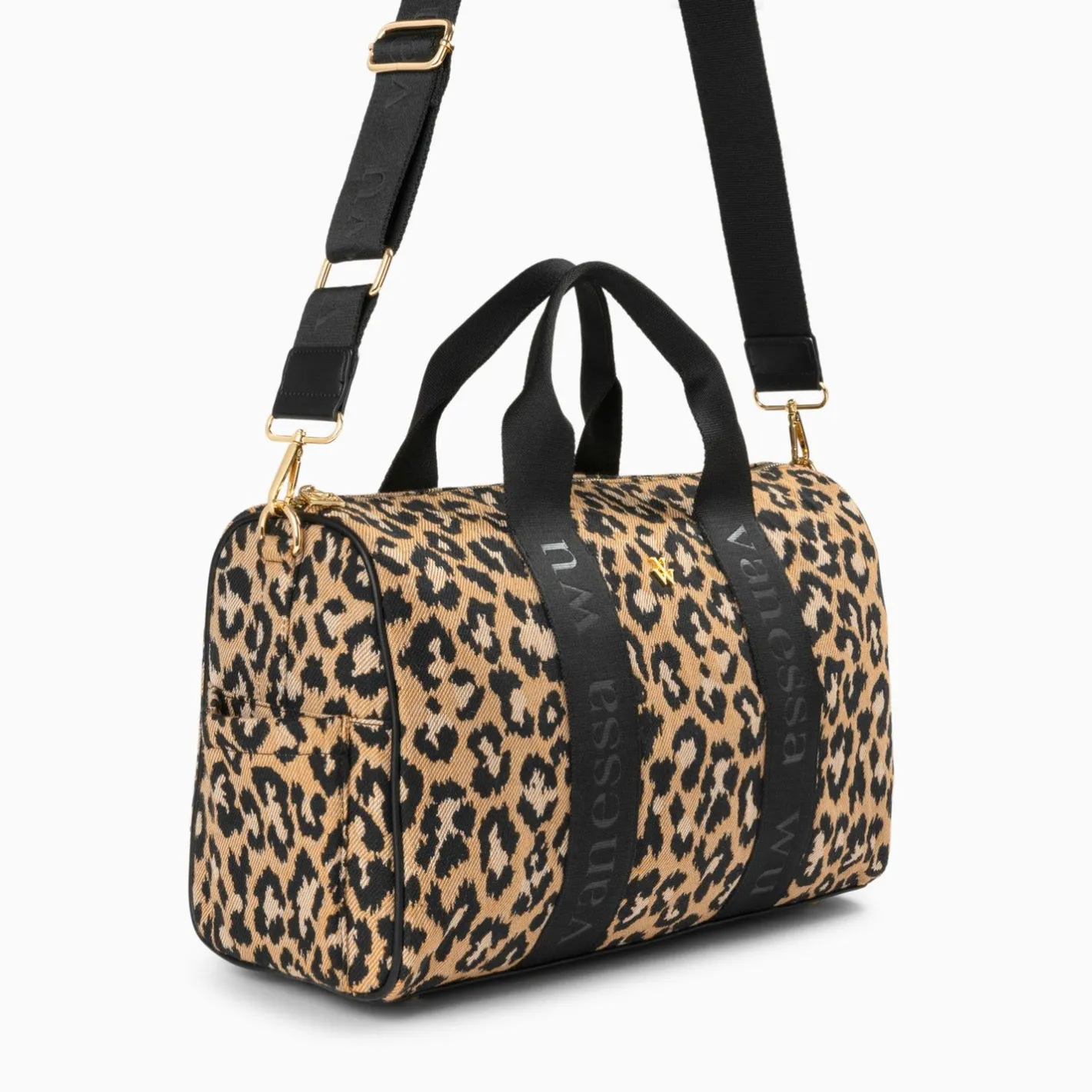 Vanessa Wu Sac Week-End Bianca Leopard Online
