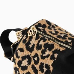 Vanessa Wu Sac Week-End Bianca Leopard Online