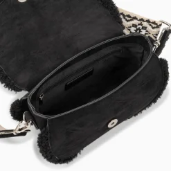 Vanessa Wu Sacoche Bandouliere Liliana Noire A Rabat Outlet