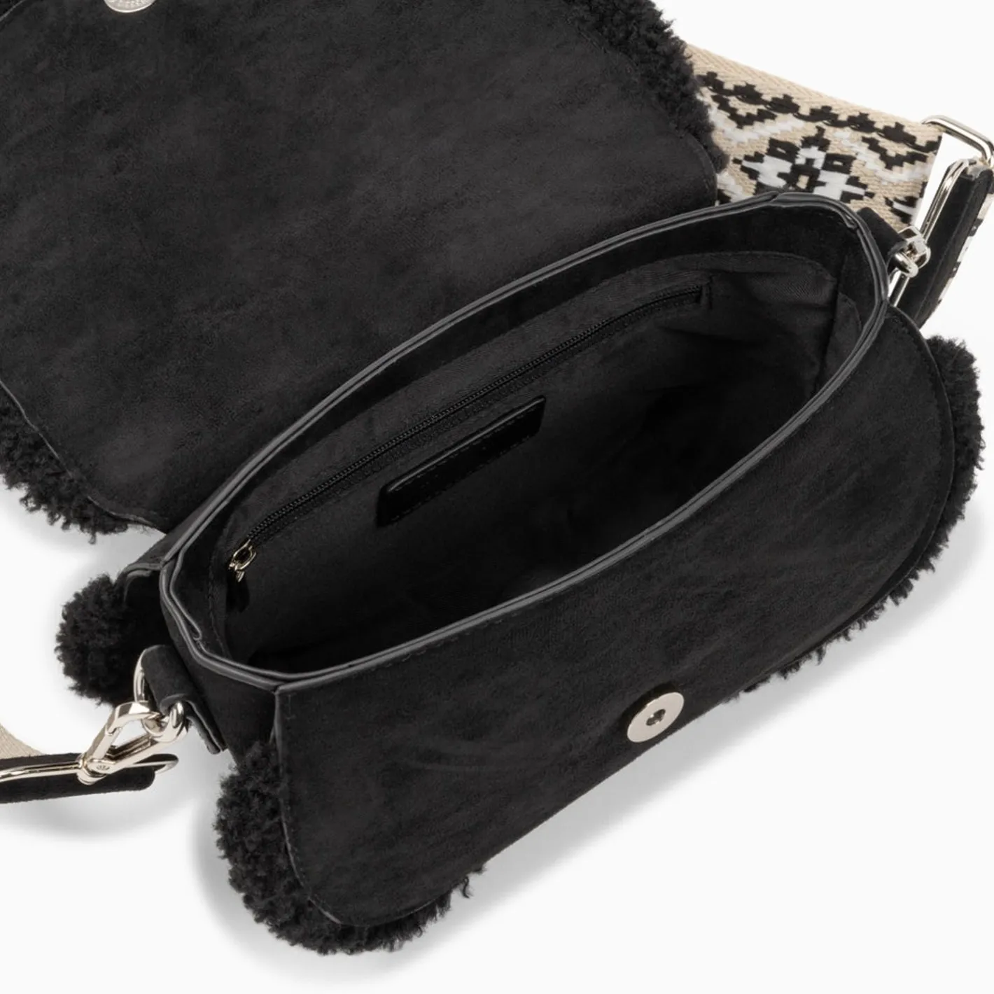 Vanessa Wu Sacoche Bandouliere Liliana Noire A Rabat Outlet
