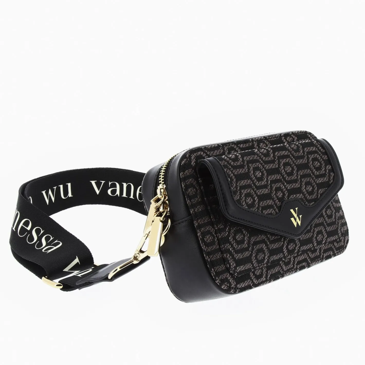 Vanessa Wu Sacoche Naara Noire A Bandouliere Clearance