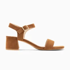 Vanessa Wu Sandales A Talon Laurie Camel New