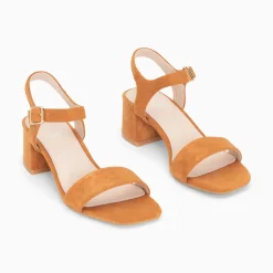 Vanessa Wu Sandales A Talon Laurie Ocre Sale
