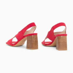 Vanessa Wu Sandales Maxinne Framboise A Brides Croisees Et Talon Haut Online