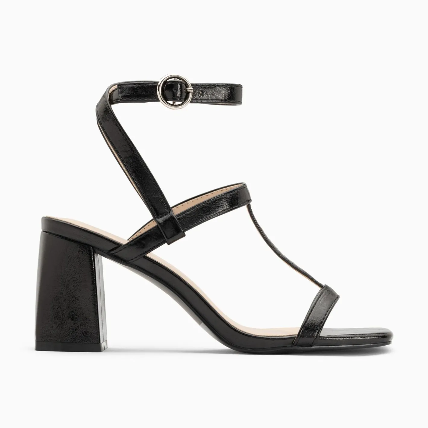 Vanessa Wu Sandales Nelly Noires A Brides Et Talon Haut Sale