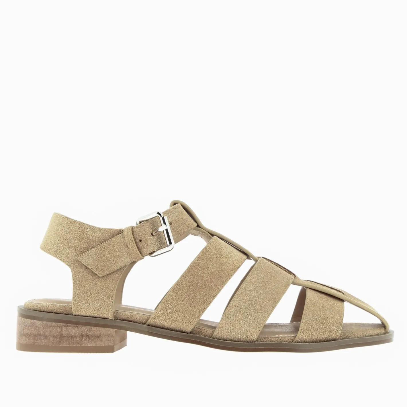 Vanessa Wu Sandales Plates Noella Beiges Style Pecheur Hot