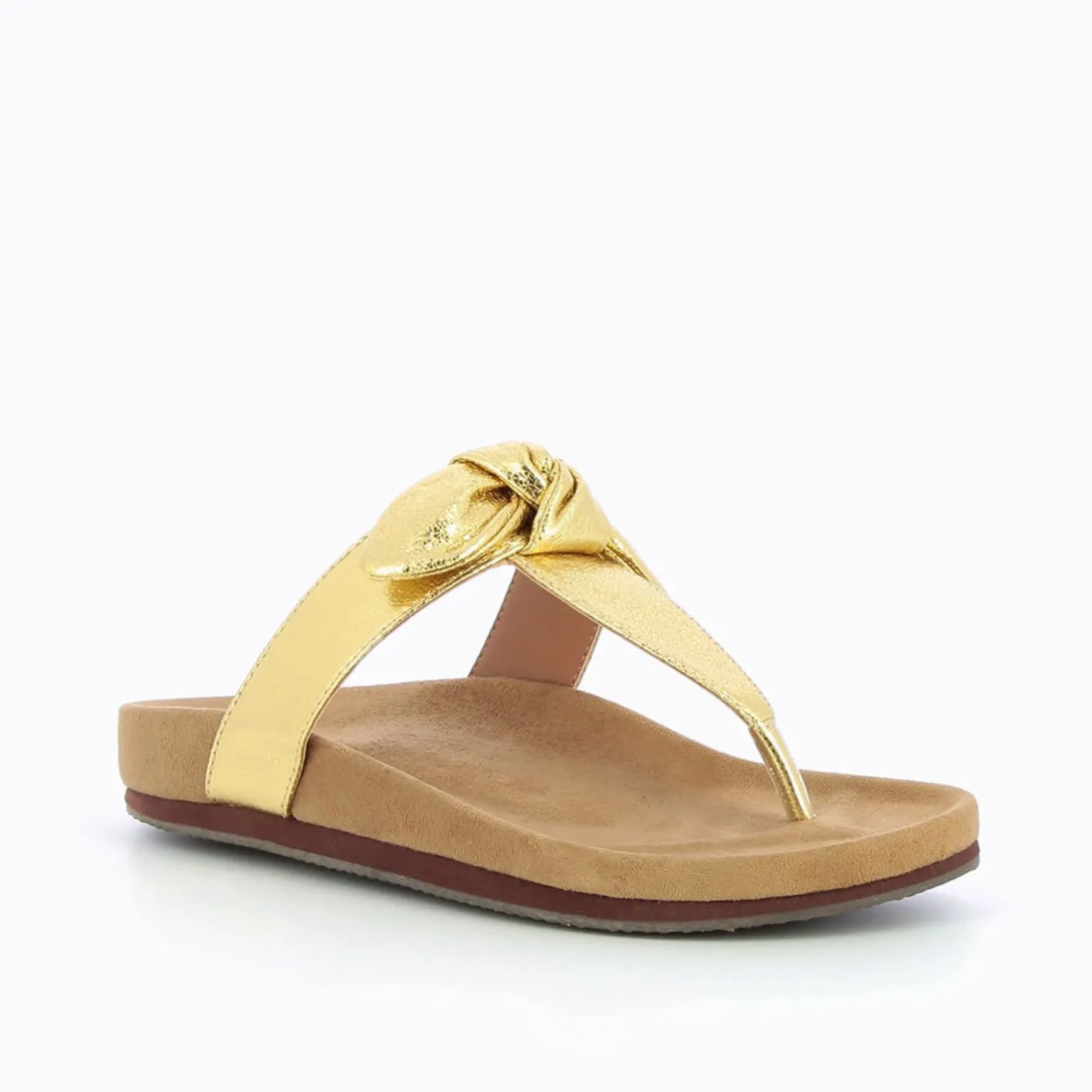 Vanessa Wu Tongs Adeline Or A Noeud Decoratif Hot